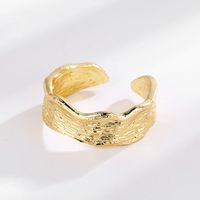 Wholesale Simple Style Geometric Copper Plating Open Rings main image 5