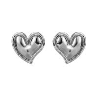 1 Pair Casual Cute Heart Shape Alloy Gold Plated Silver Plated Ear Studs main image 6