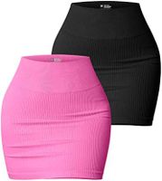 Summer Simple Style Solid Color Spandex Polyester Above Knee Skirts main image 5