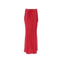 L'Été Style Simple Couleur Unie Polyester Maxi Longue Robe Jupes main image 3