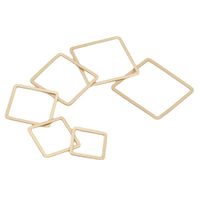 Pm Square Metal Box And Bag Hardware Accessories Square Buckle Hat Strap Bag Button With Ring Rectangle-Ring Buckle main image 3