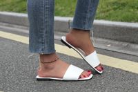 Women's Casual Solid Color Open Toe Slides Slippers main image 2