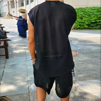 Men's Solid Color Shorts Sets Men's Clothing main image 5
