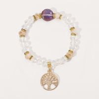 Pastoral Arbol De La Vida Cristal Artificial Mujeres Pulsera sku image 1