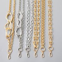 Simple Style Solid Color Metal Chain Mobile Phone Chain main image 1