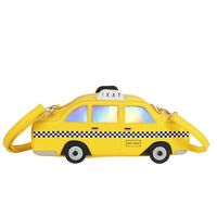 Frau Mittel Pu-Leder Taxi Strassenmode Reißverschluss Umhängetasche main image 7