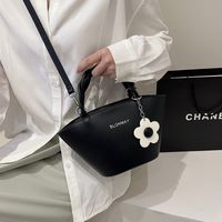 Frau Mittel Pu-Leder Blume Ferien Reißverschluss Handtasche sku image 1