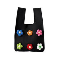 Women's Medium Polyester Flower Cute Open Handbag main image 2