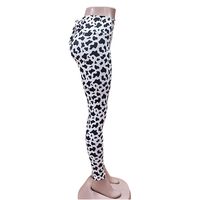 Classic Style Color Block Chemical Fiber Blending Polyester Active Bottoms Skinny Pants main image 2