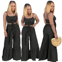 Holiday Daily Women's Casual Solid Color Polyester Pants Sets Pants Sets main image 5