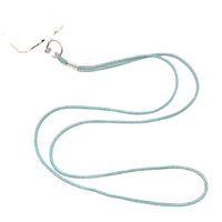 Simple Style Solid Color Nylon Metal Plating Mobile Phone Chain main image 3