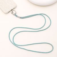 Simple Style Solid Color Nylon Metal Plating Mobile Phone Chain sku image 4