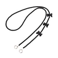 Simple Style Bow Knot Imitation Pearl Beaded Chain Mobile Phone Chain main image 6