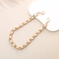Simple Style Solid Color Beaded Beaded Chain Mobile Phone Chain main image 3