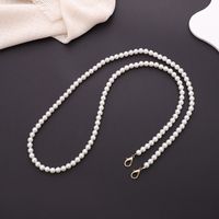 Simple Style Bow Knot Imitation Pearl Beaded Chain Mobile Phone Chain sku image 1