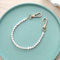 Simple Style Solid Color Beaded Beaded Chain Mobile Phone Chain main image 4