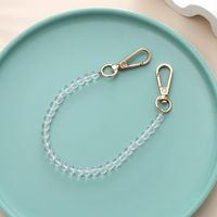 Simple Style Solid Color Beaded Beaded Chain Mobile Phone Chain sku image 5