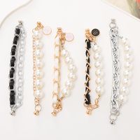 Elegant Flower Arylic Pearl Chain Mobile Phone Chain main image 6