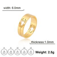 Casual Simple Style Spider Stainless Steel Plating Unisex Rings main image 2