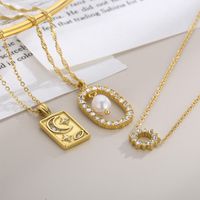 Stainless Steel 18K Gold Plated Simple Style Inlay Butterfly Zircon Pendant Necklace main image 3