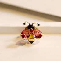 Cartoon Style Cute Sweet Bee Copper Copper Women's Brooches 1 Piece main image 3