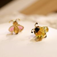Cartoon Style Cute Sweet Bee Copper Copper Women's Brooches 1 Piece main image 1
