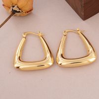 1 Pair Simple Style Classic Style Irregular Water Droplets Inlay Alloy Copper Pearl Ear Studs main image 9