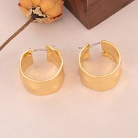 1 Pair Simple Style Classic Style Irregular Water Droplets Inlay Alloy Copper Pearl Ear Studs main image 7