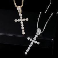 Casual Elegant Solid Color 304 Stainless Steel Plating Inlay Zircon 18K Gold Plated Women's Long Necklace main image 3