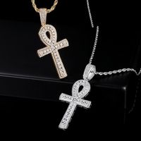 Casual Elegant Solid Color 304 Stainless Steel Plating Inlay Zircon 18K Gold Plated Women's Long Necklace main image 3