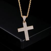 Casual Elegant Solid Color 304 Stainless Steel Plating Inlay Zircon 18K Gold Plated Women's Long Necklace main image 1
