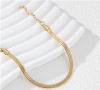 Simple Style Classic Style Solid Color 304 Stainless Steel 14K Gold Plated Bracelets In Bulk main image 1