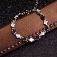 Simple Style Classic Style Color Block Copper Inlay Rhinestones Women's Bracelets sku image 3