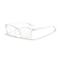 Simple Style Solid Color Ac Square Full Frame Optical Glasses sku image 2