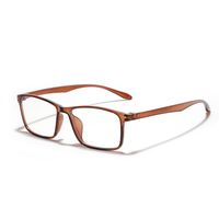 Simple Style Solid Color Ac Square Full Frame Optical Glasses main image 4