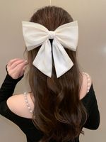 IG Style Elegant Lady Bow Knot Cloth Hair Clip 1 Piece main image 6