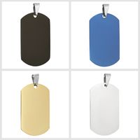 Simple Style Metal Solid Color Pet Accessories main image 1