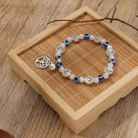 Preppy Style Simple Style Life Tree Artificial Crystal Beaded Artificial Crystal Women's Bracelets main image 3