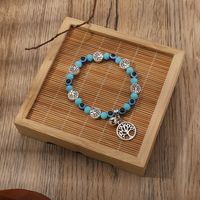 Preppy Style Simple Style Life Tree Artificial Crystal Beaded Artificial Crystal Women's Bracelets main image 6