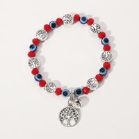 Preppy Style Simple Style Life Tree Artificial Crystal Beaded Artificial Crystal Women's Bracelets sku image 2