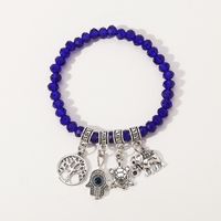 Casual Palm Life Tree Artificial Crystal Alloy Beaded Women's Bracelets sku image 3