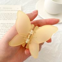 Women's Sweet Simple Style Butterfly Arylic Hair Claws sku image 7