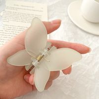 Women's Sweet Simple Style Butterfly Arylic Hair Claws sku image 5