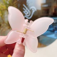 Women's Sweet Simple Style Butterfly Arylic Hair Claws sku image 4