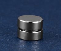 1 Pair Simple Style Round Titanium Steel Plating Men's Ear Clips sku image 1