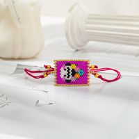 IG Style Cartoon Character Heart Shape Eye Glass Knitting Women's Bracelets main image 5