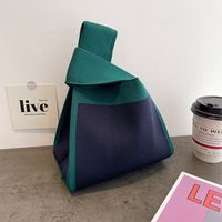 Women's Medium Polyester Animal Little Bear Stripe Cute Open Handbag Shopping Bags sku image 43