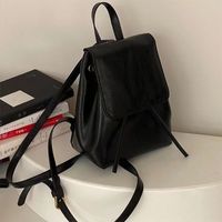 Solid Color Casual School Shopping Women's Backpack main image 4