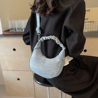 Frau Klein Pu-Leder Marmor Elegant Knödelform Reißverschluss Handtasche main image 4