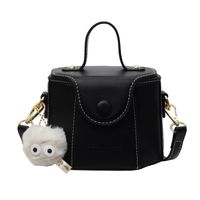 Women's Small Pu Leather Solid Color Classic Style Flip Cover Handbag sku image 6